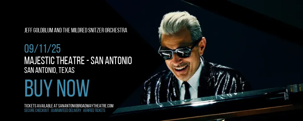 Jeff Goldblum and The Mildred Snitzer Orchestra at Majestic Theatre