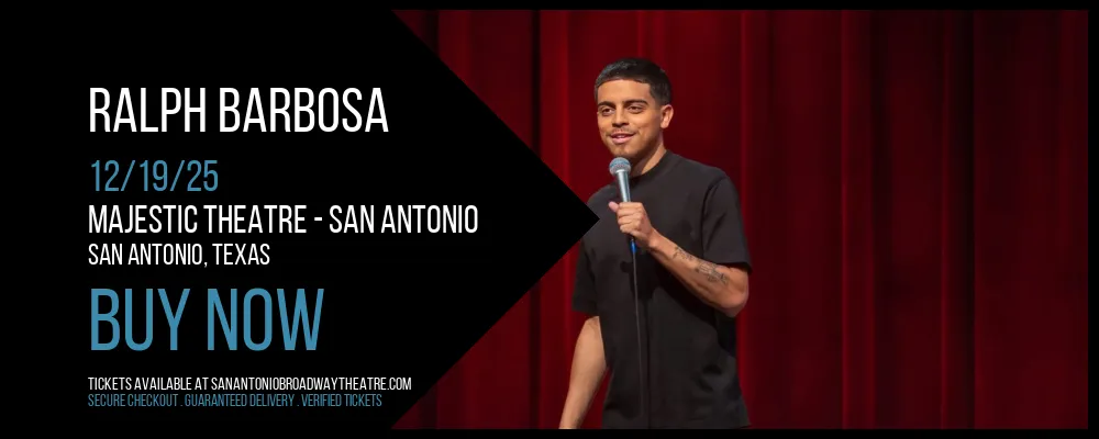 Ralph Barbosa at Majestic Theatre