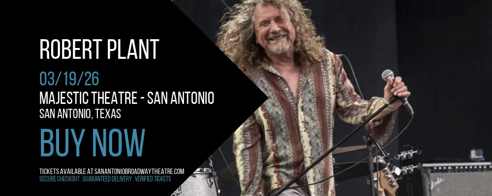 Robert Plant at Majestic Theatre